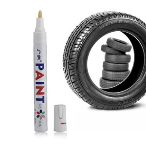 Sunup M101 Kırmızı Araç Motosiklet Lastik Boya Kalemi