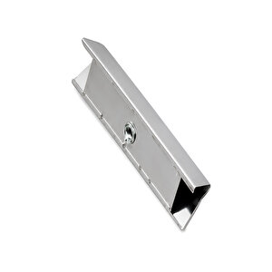 Universal Piramit Jant Kapağı Fırfırı 4'lü Set 30cm Krom Metal Profil-piramit Fırfır