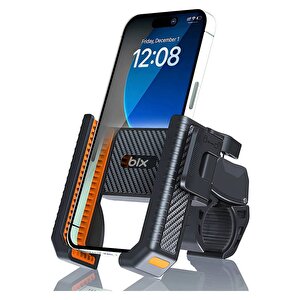 Evimdeyokyok Gidon Bağlantılı Bisiklet Motosiklet İçin Esnek Abs 4-7.8″ İnç Telefon Tutucu 360°