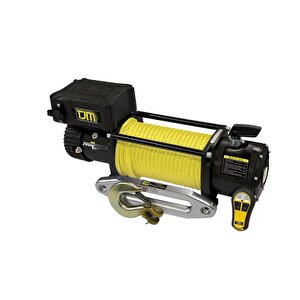 Tjm Torq 12000lb Sentetik Halatlı Uzaktan Kumandalı Vinç 12v