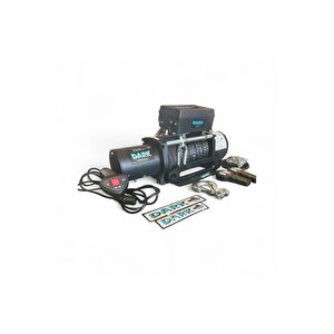 Dark Vi̇nç 9500lb Senteti̇k Halatli Kollu 12v Vi̇nç Tambur