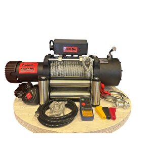 Mxo Çelik Halatlı 25000lb Vinç 12v Tambur ( 28 Mt Halat )