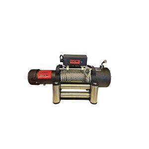 Mxo Çelik Halatlı 25000lb Vinç 12v Tambur ( 28 Mt Halat )