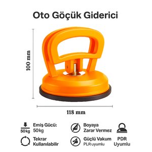 Profesyonel Çok Amaçlı Araç Kaporta Göçük Düzeltme Çektirme Aparatı 50 Kg