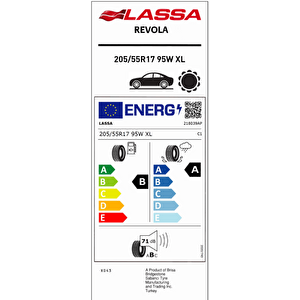 205/55 R17 95w Xl Revola Yaz Lastiği 2026