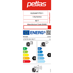 175/70 R13 82t Elegant Pt311 Yaz Lastiği 2025