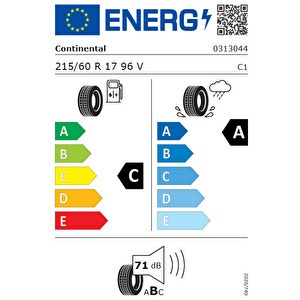 215/60 R17 96v Fr Premiumcontact 7 Yaz Lastiği 2026