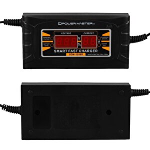 Powermaster Son-1206d 12 Volt 6 Amper Dijital Göstergeli Akıllı Akü Şarj Cihazı