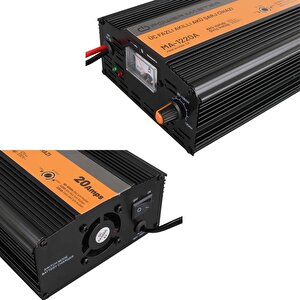 Powermaster Ma-1220a 12 Volt 20 Amper Üç Fazlı Akıllı Akü Şarj Cihazı