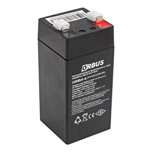 Orbus Orb4-4 4 Volt 4 Amper Dik Akü (45x45x100 Mm)