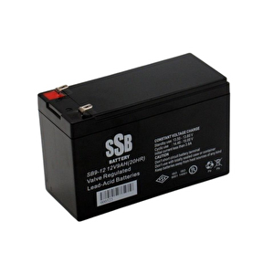 Ssb 12v 9amper Sb-12 Kuru Tip Akü Tse Belgeli