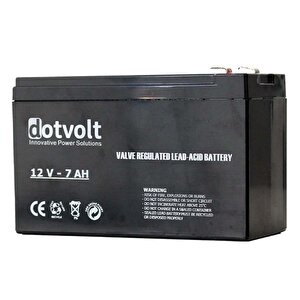 Dotvolt Lc 12v 7ah Bakimsiz Kuru Akü