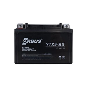Orbus Ytx9-bs 12v 9a Motosiklet Aküsü (150 X 86 X 107 Mm) (2.84kg)