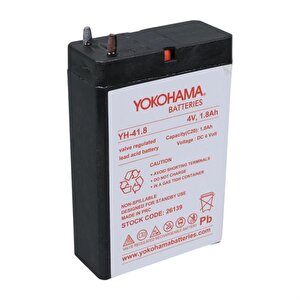 Yokohama Yh-41.8 4 Volt - 1.8 Amper Akü (50x76x22 Mm)