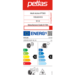 195/65 R15 91h Multiaction Pt565 4 Mevsim Lastiği 2026