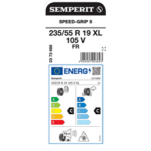 235/55 R19 105v Xl Fr Speed-grip 5 Kış Lastiği 2025