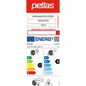 235/55 R18 104v Xl Rf Snowmaster 2 Sport Kış Lastiği 2025