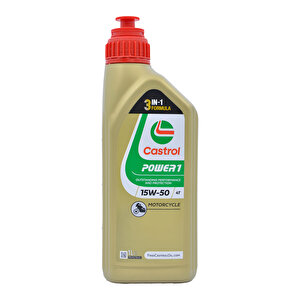 Power1 4t 15w-50 4 Zamanlı Motosiklet Yağı 1 Litre - 3'ü 1 Arada Formül Jaso Ma2