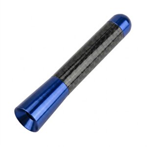 Pm-26308 Uni̇versal Mavi̇ Karbon Fi̇ber Oto Çubuk Radyo Anteni̇ 12 Cm
