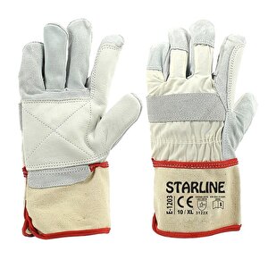 1 Çift Deri Eldiven  Starline E-1203 3123x No:10 Xl