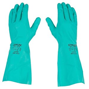 Kimyasal Nitril Eldiven Starline Stl-1815 Ajklmnopt En 388: 4101x 8-8,5 Beden 5 Çift