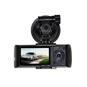 Twogo Go-3000 Çift Yönlü G-sensör Destekli Araç İçi Kamera
