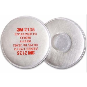 3m 2135 P3 Filtre- Üstün Koruma 3m 6000-7000 Serisi Maske Uyumlu