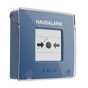 Ajax Manual Call Point Kablosuz Kırbas Buton Mavi