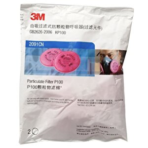 3m 2091 P100 Noısh Partikül Filtresi 1 Çift