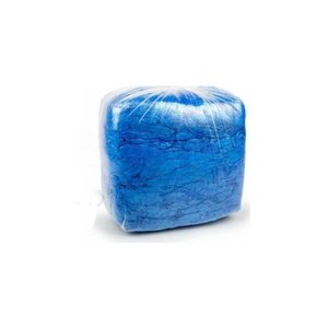 Omeyva Tek Kullanımlık İnce Galoş - Mavi - 2500 Gr. - Ort. 2500 Adet - 5 Paket