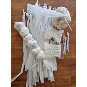 Sarımsak Filesi, 38 Cm, Klipsli, 100 Adet