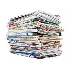 Omeyva Eski Tarihli Kullanılmamış Kiloluk Gazete Kargo Dolgusu Hurda Gazete - 2 Kg.