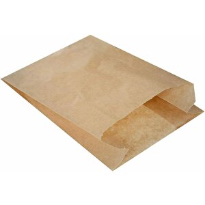 Kraft Baget Ekmek Fırın Kese Kağıdı - Küçük Boy - 12 X 28 Cm. - 0.5 Kg. - Ortalama 100 Ad - Paket