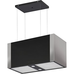 Gl General Gld 1270cxsa Elegance 70 Cm Siyah Inox Ada Davlumbaz