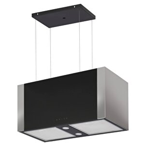 Gl General Gld 1270cxsa Elegance 70 Cm Siyah Inox Ada Davlumbaz