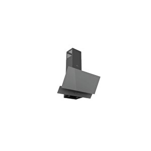 Gl General Gld-054pr Ego 60cm Opal Pure Grey Çift Camlı Ankastre Davlumbaz