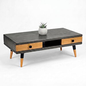 Modest Brew: Masif Orta Sehpa 4 Çekmece 1 Bölme - 120x60 An-tk
