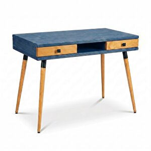 Modest Desk: Masif Çalışma & Laptop Masası 2 Çekmece 1 Bölme - 120x60 Ig-tk