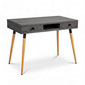 Modest Desk: Masif Çalışma & Laptop Masası 2 Çekmece 1 Bölme - 120x60 An
