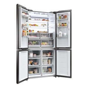 4'lü Beyaz Eşya Seti Antrasit-inox (hcw9919esgb-hw100-b14367geutr-hd90-a2939re-xf 6b2m3px)