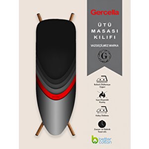 (hedi̇yeli̇) Red Ci̇rcle (xxl Beden) (60x162 Cm ) Ütü Masasi Kilifi
