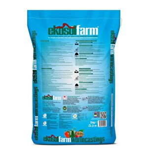 Ekosolfarm Solucan Gübresi 25 Kg Tüm Bitkilerde Kullanıma Uygun Organik Bitki Besini