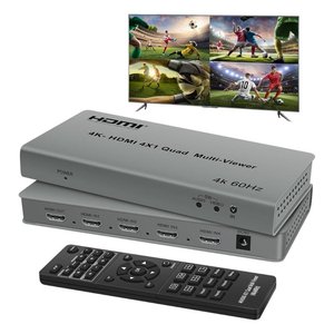 Nvc-hdsw4-q 4k Hdmi 4x1 Quad Multi-viewer 4giriş 1çıkış