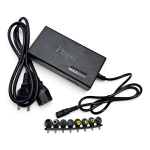 12-24volt Ayarlı 8 Uçlu Universal Notebook Adaptör