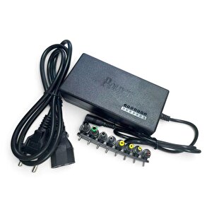 12-24volt Ayarlı 8 Uçlu Universal Notebook Adaptör
