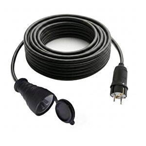 3x1.5mm 10metre Topraklı Kauçuk Elektrik Uzatma Kablosu