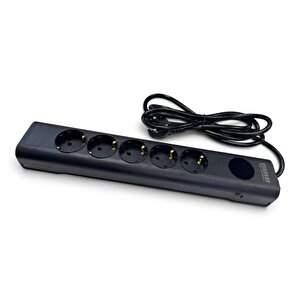 Eurobox Sh-4633 5'li 2metre Kablolu Akım Korumalı Grup Priz