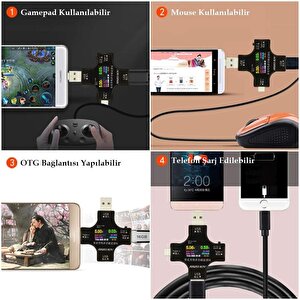 Pm-26611 Type-c/usb Voltmetre Ampermetre Test Cihazı