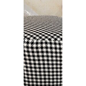 Puf ,kaz Ayağı Düz Kumaş ,makyaj Pufu Puf Sandalye Ayak Uzatma Pufu 45 Cm Yükseklik 38 Çap Beyaz 02