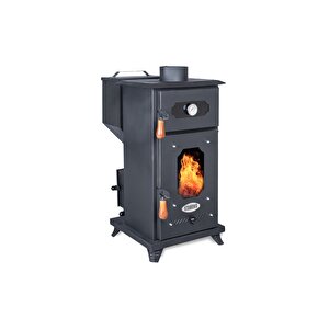 Ember İf-10 Odun Ve Pelet Yakan Fırınlı Mini Şömine Tipi Soba